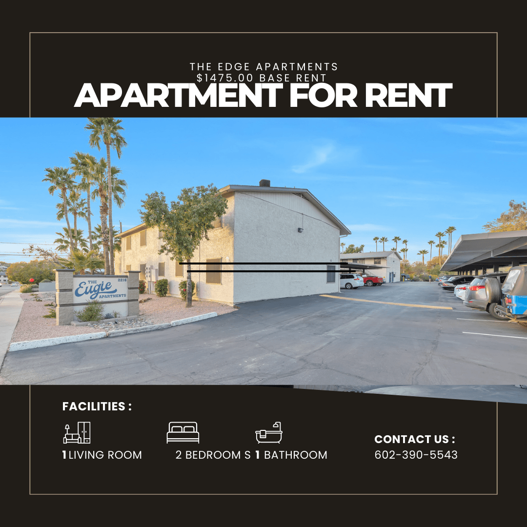 Eugie Terrace Phoenix - Renovated 2 Bed, 2 Bath—1 Left!