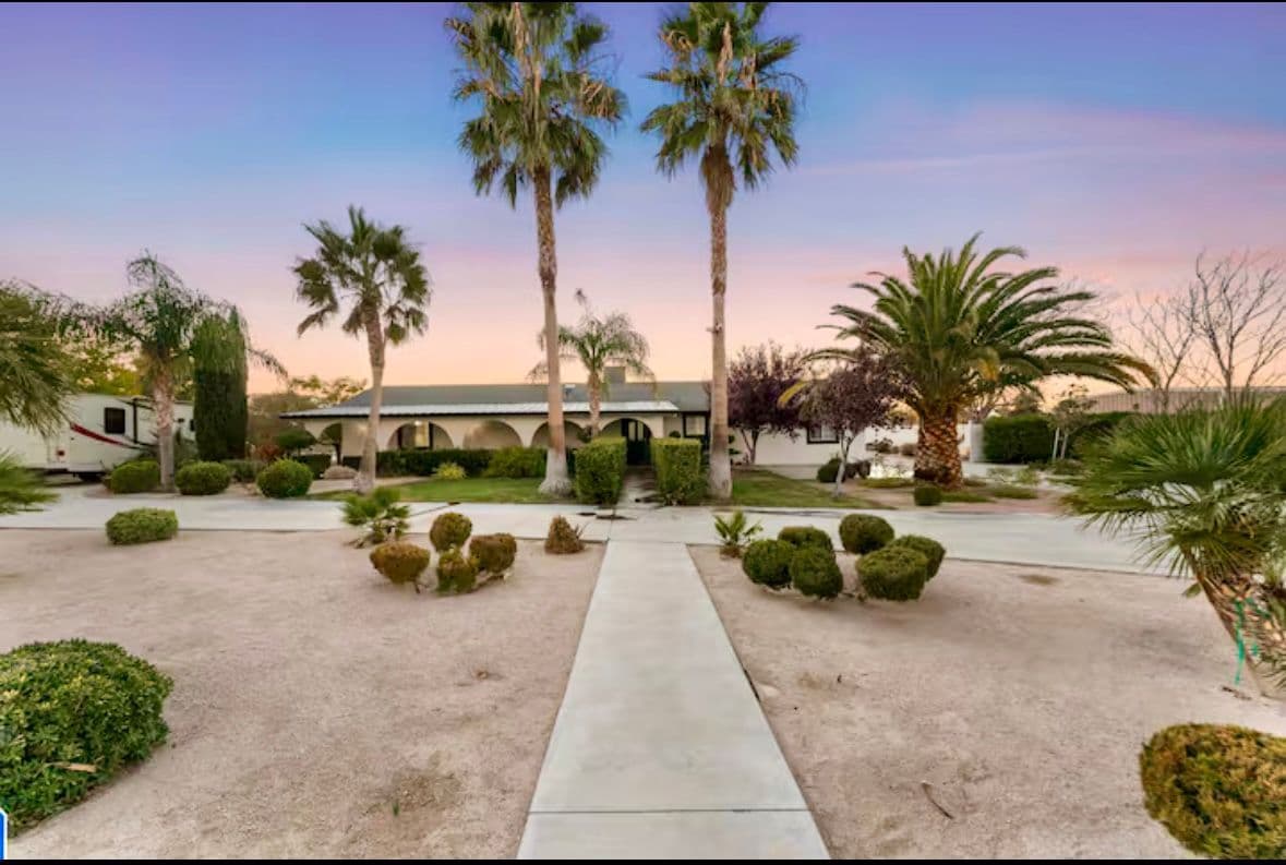 Desert oasis