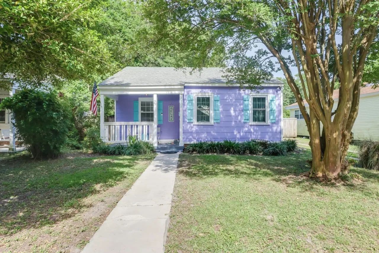 TDYHero | Charming 2BR/1BA Cottage Near Keesler AFB & Downtown